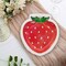 8 Count Berry Party Strawberry Shaped Paper Dessert Plates Disposable Tableware for Baby Shower Birthday